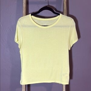 American Eagle Soft & Sexy Tee – Light Yellow